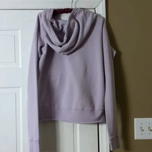 Nili Lotan Rayne Lavender Sweatshirt Small - Picture 3 of 6